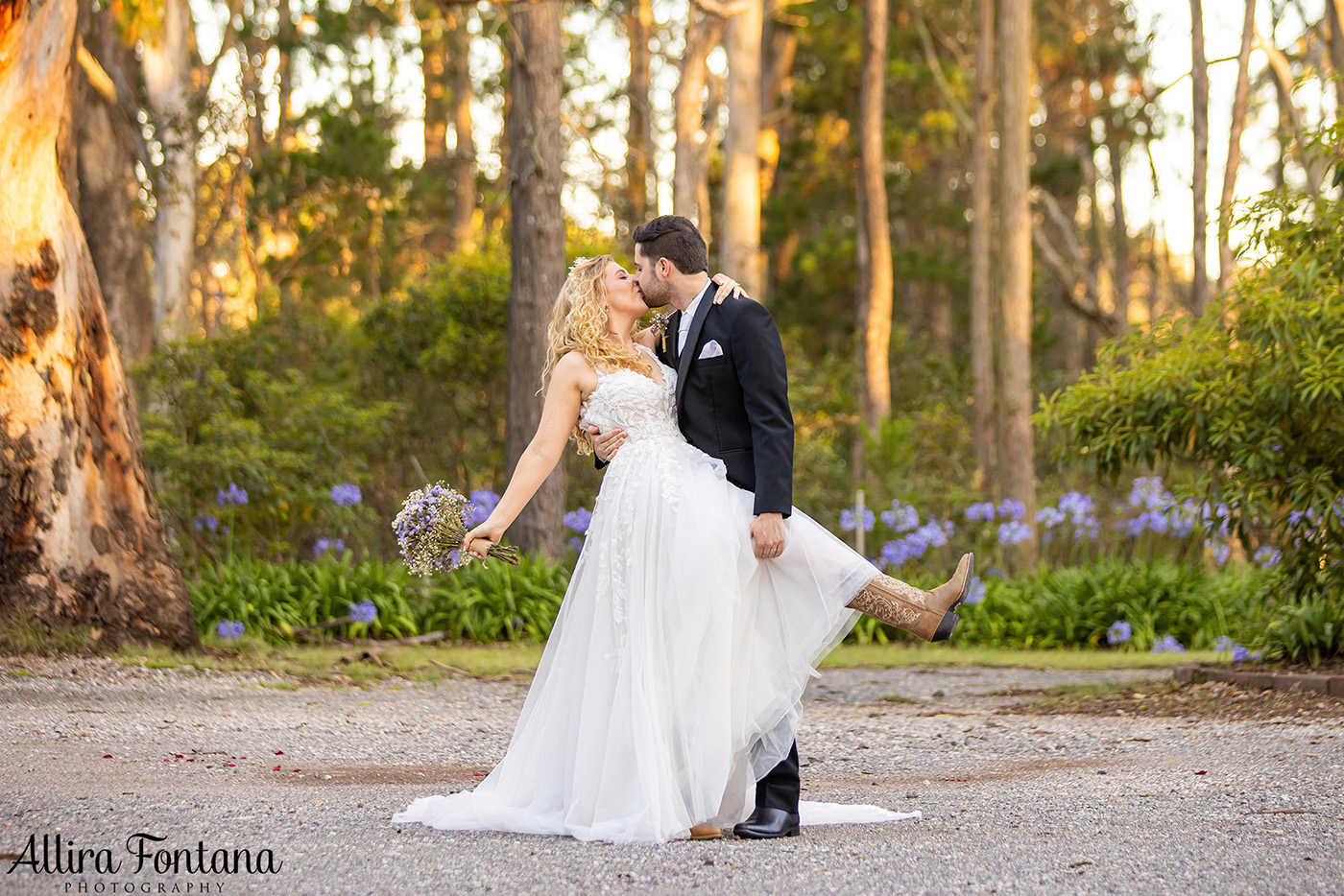 Erin's wedding photo session in Colo Vale 