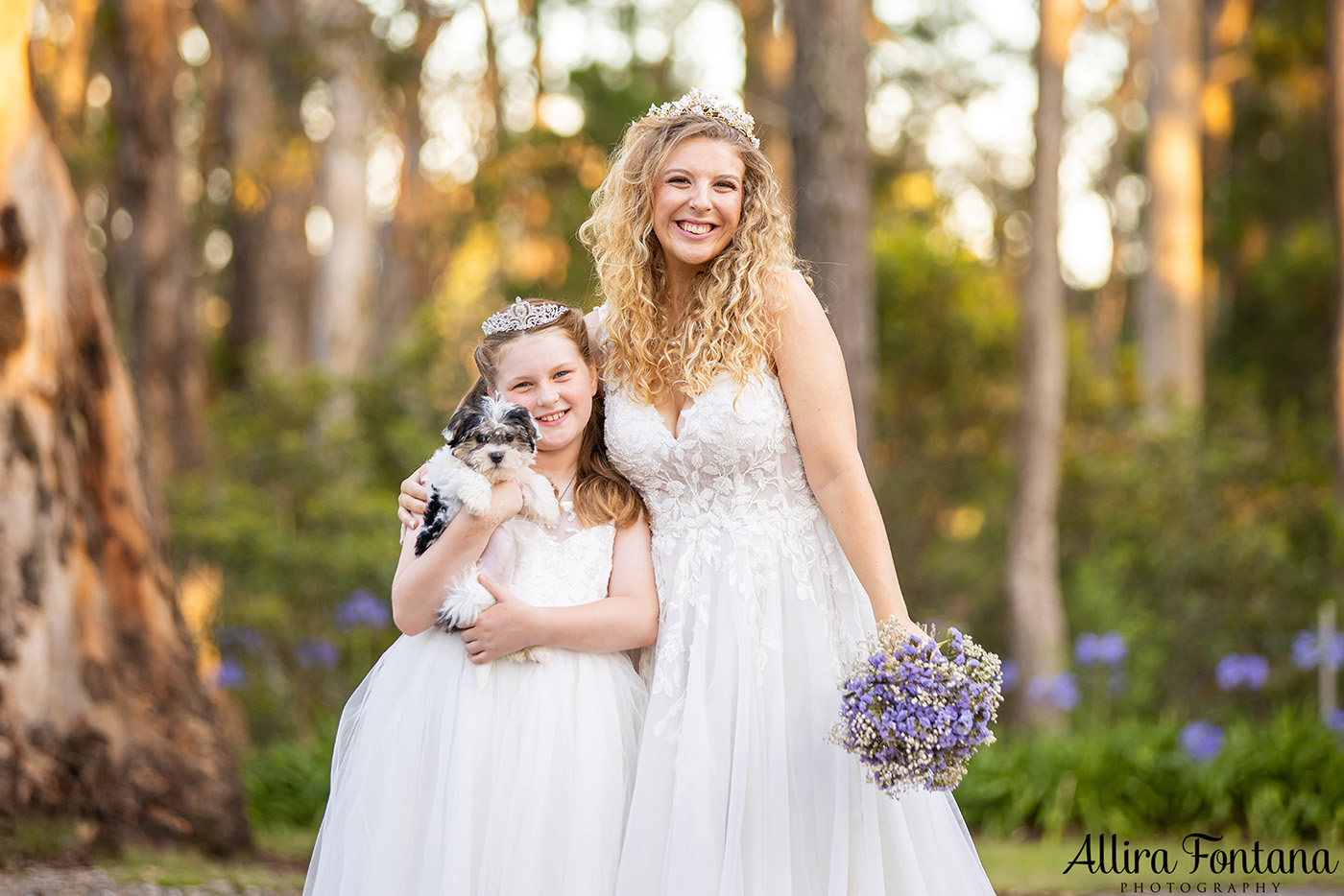 Erin's wedding photo session in Colo Vale 