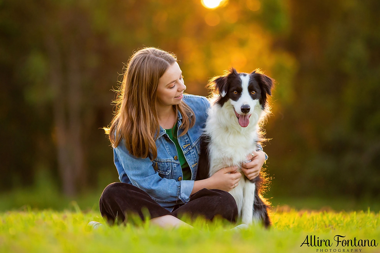 Billie's photo session at Fagan Park 