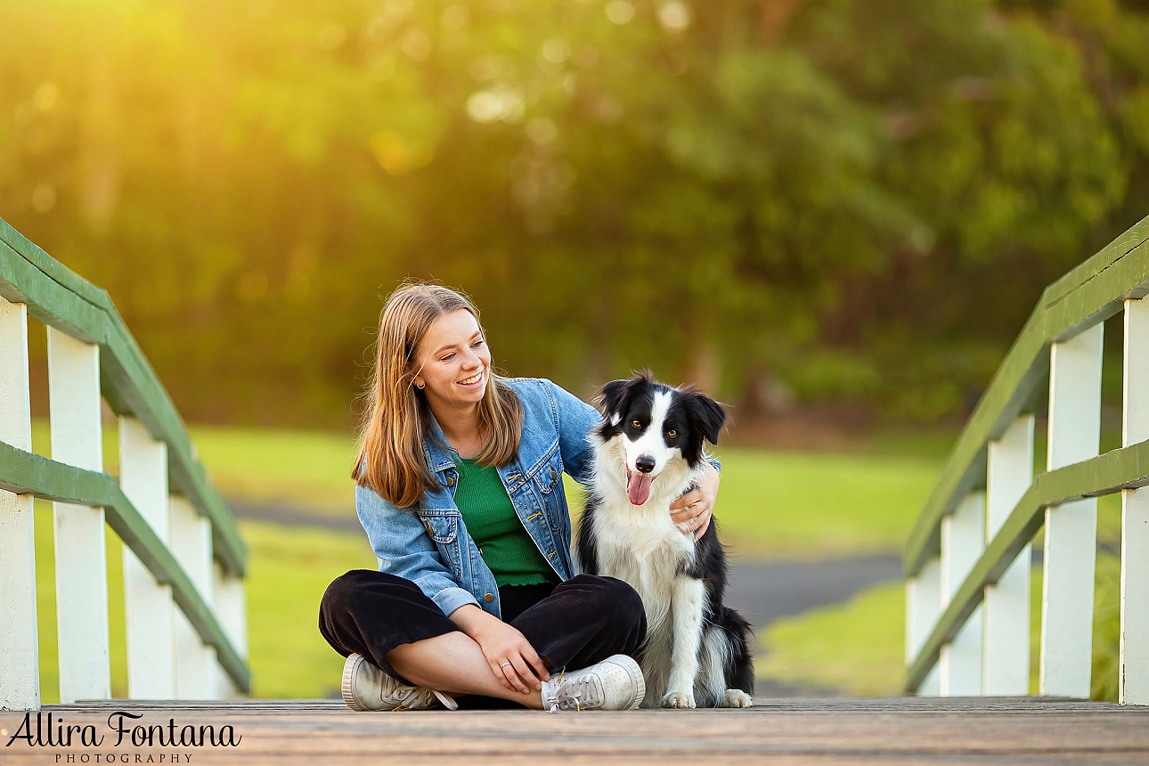 Billie's photo session at Fagan Park 