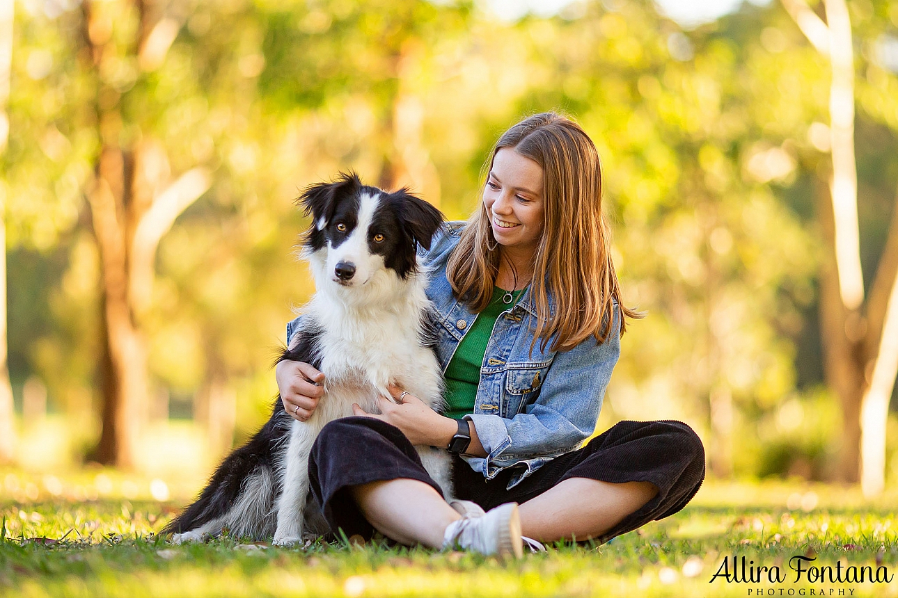 Billie's photo session at Fagan Park 