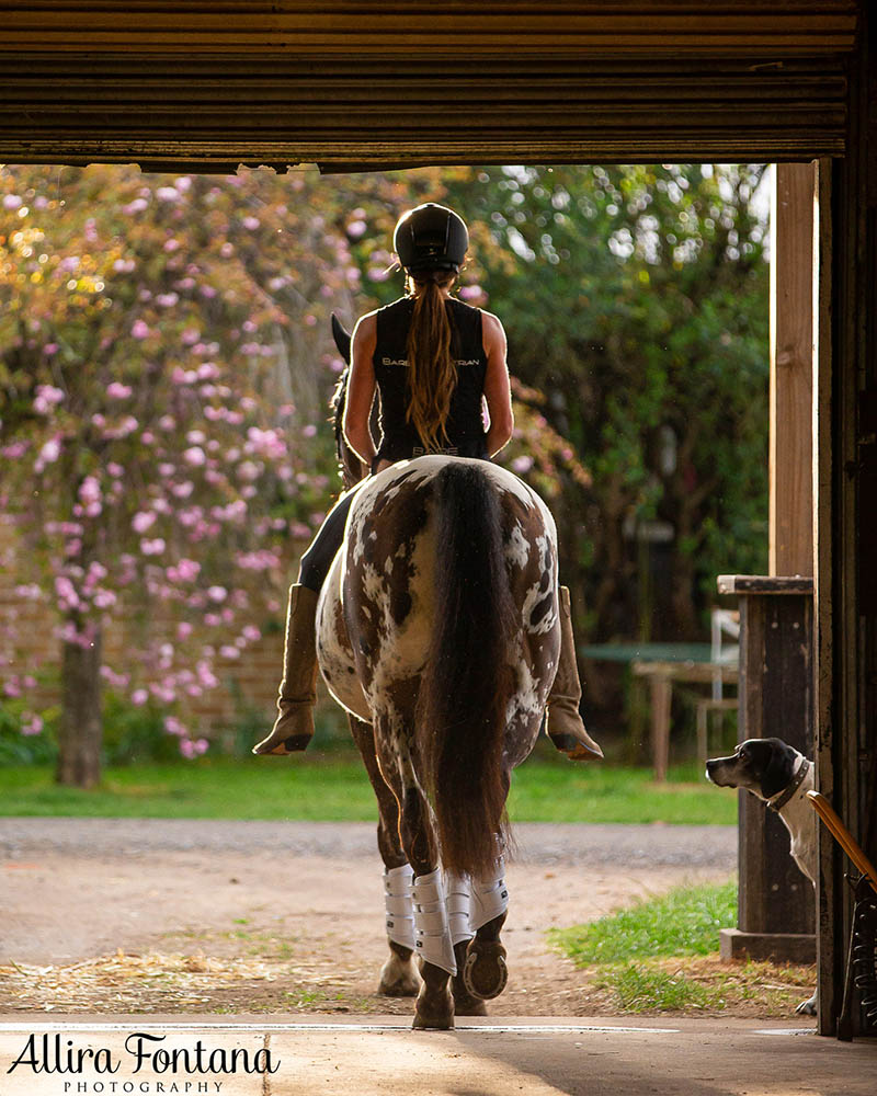 When even the rain can't call off a BARE Equestrian photo session! 