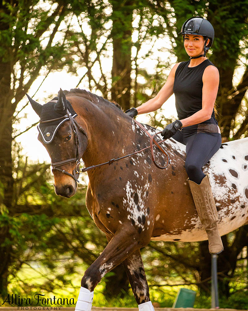 When even the rain can't call off a BARE Equestrian photo session! 