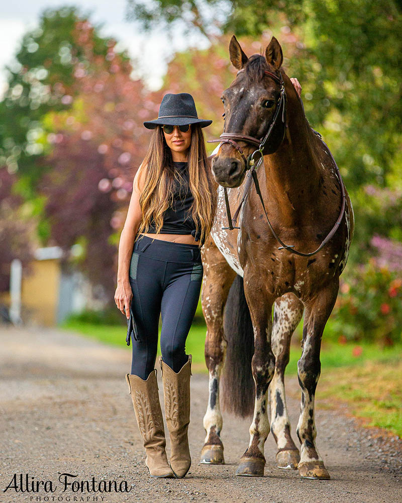 When even the rain can't call off a BARE Equestrian photo session! 