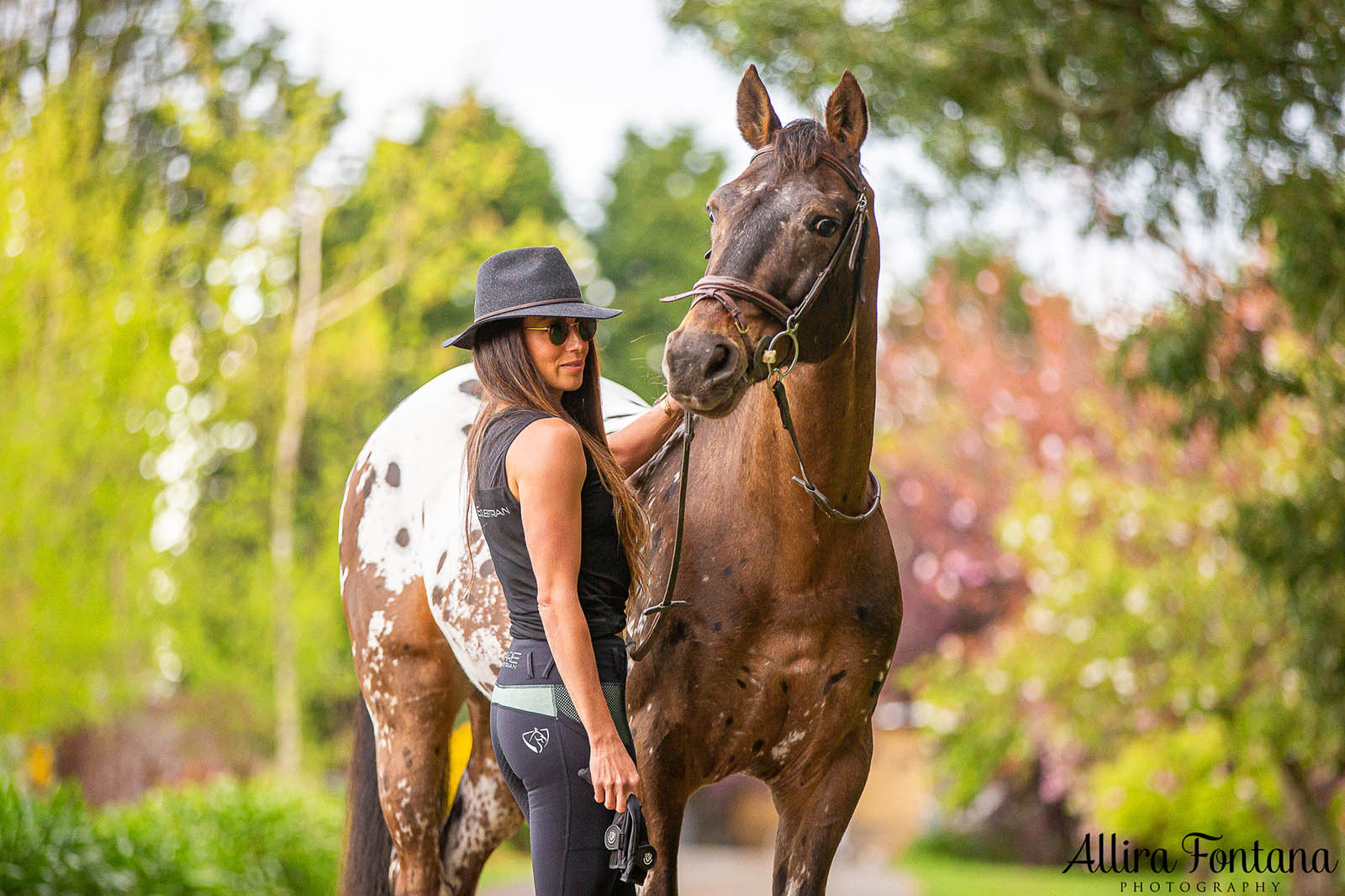 When even the rain can't call off a BARE Equestrian photo session! 