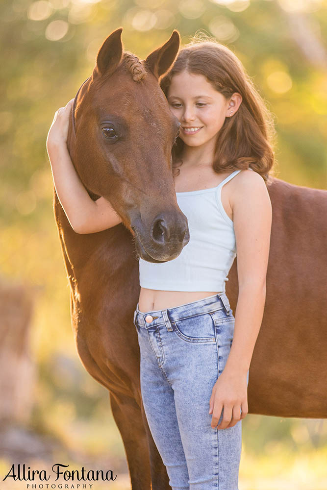 Alexa with Soda Pop and Spirit at Arcadia Pony Club
