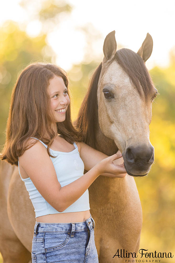 Alexa with Soda Pop and Spirit at Arcadia Pony Club