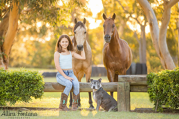 Alexa with Soda Pop and Spirit at Arcadia Pony Club