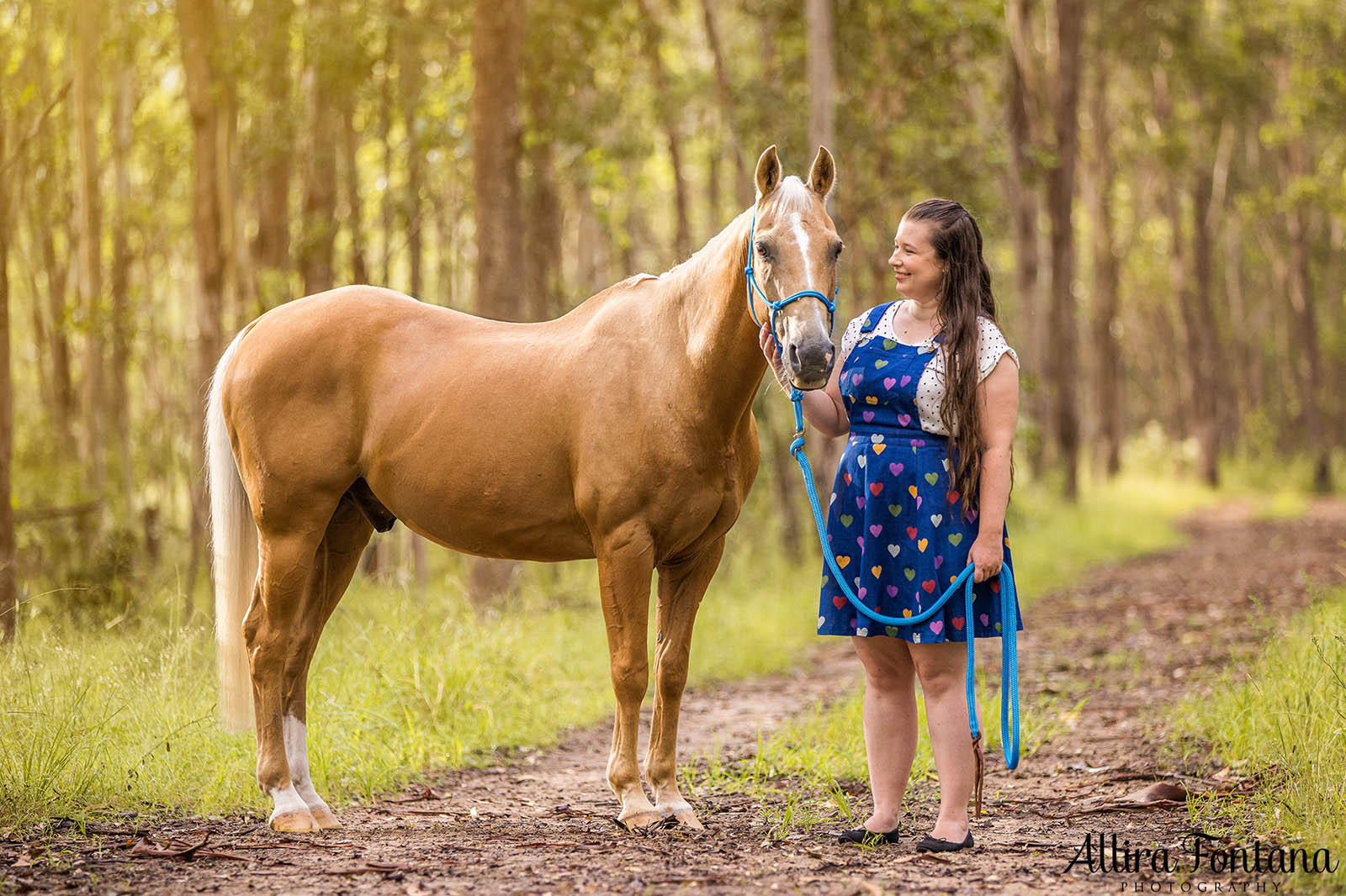 Courtney, Jake and Ziva at Scheyville National Park 