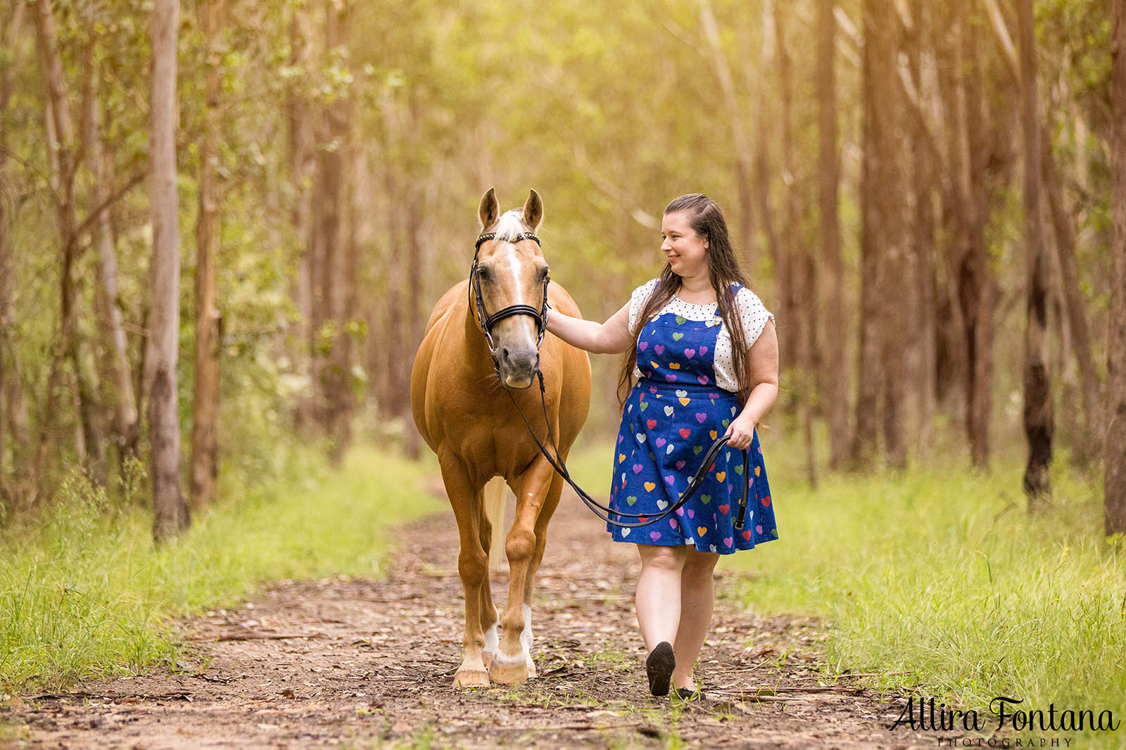 Courtney, Jake and Ziva at Scheyville National Park 