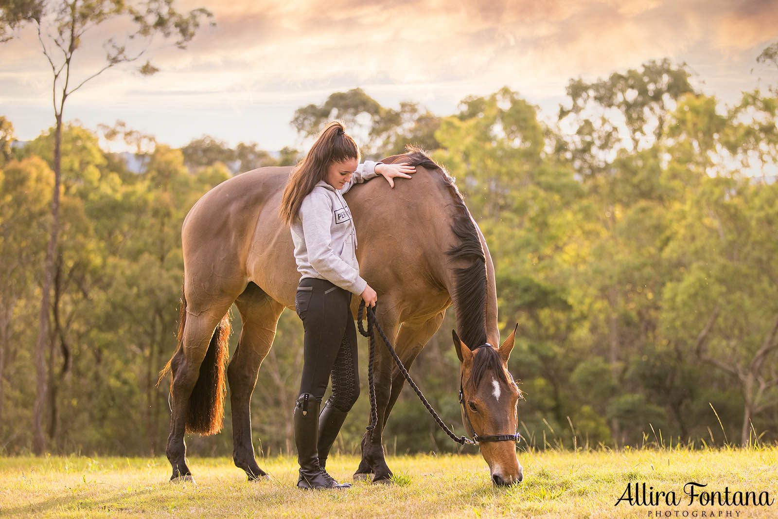 Sponsored rider Mackenzie with Vivajoy 