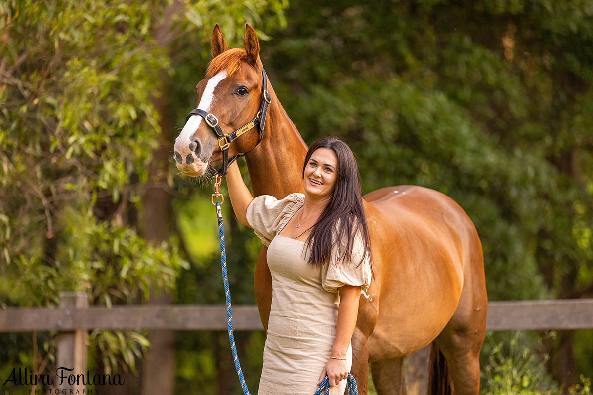 Xena and Connie's photo session at home 