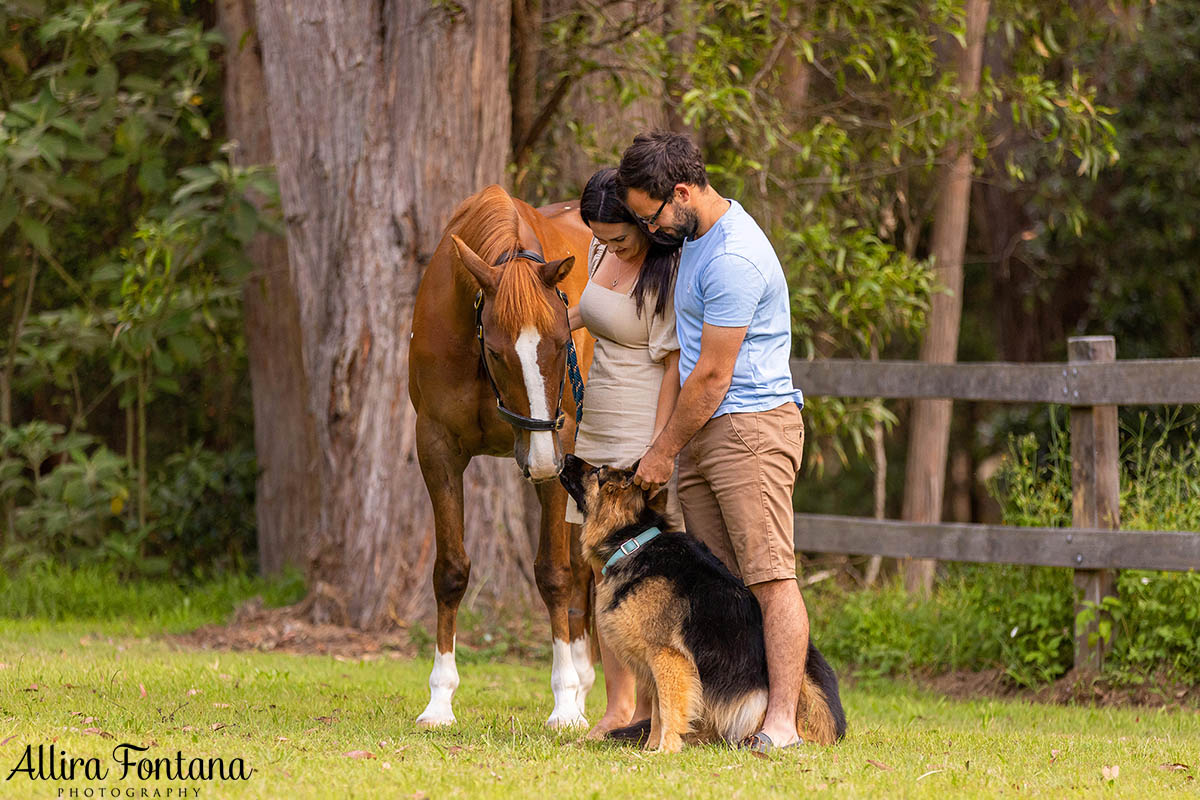 Xena and Connie's photo session at home 