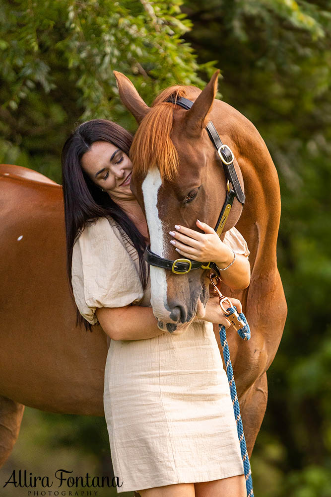 Xena and Connie's photo session at home 