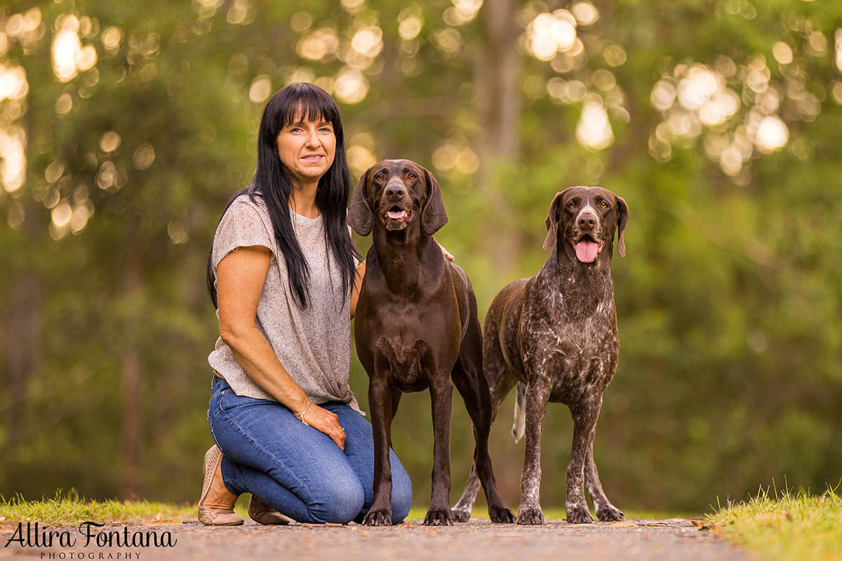 Hayley and Elara's photo session at Castle Hill Heritage Park