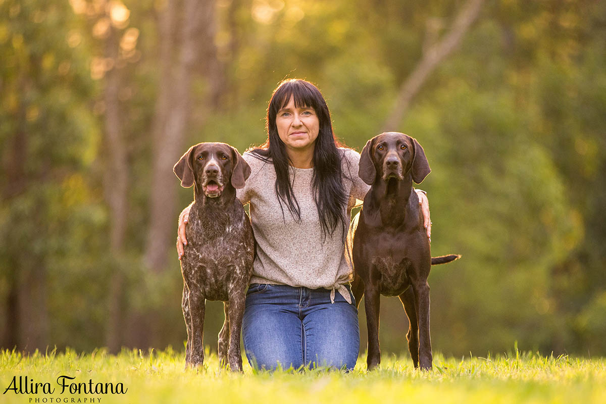 Hayley and Elara's photo session at Castle Hill Heritage Park