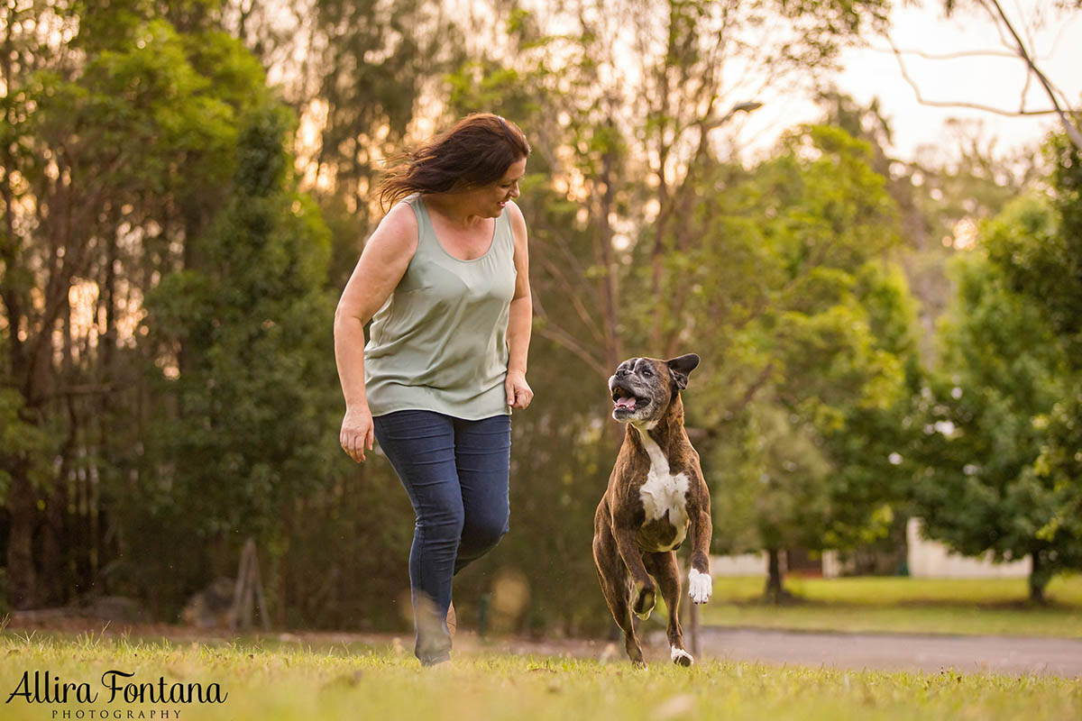 Buddy's photo session at Eric Woods Reserve 