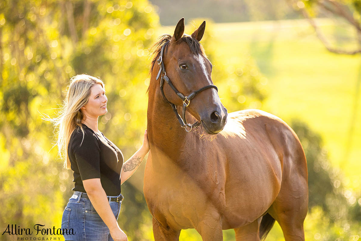 Georgia and Baz's photo session on location 