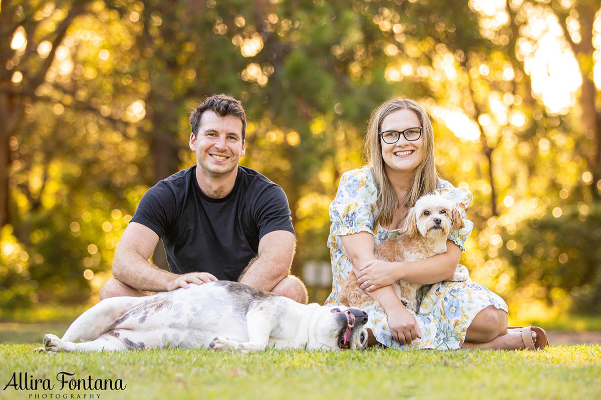 Leela and Ekard's photo session at Fagan Park 