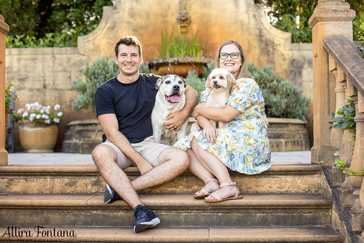 Leela and Ekard's photo session at Fagan Park