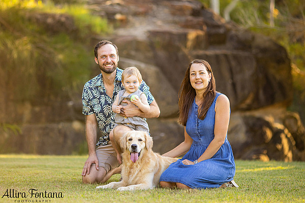 Charlie's photo session at Ballast Point Park