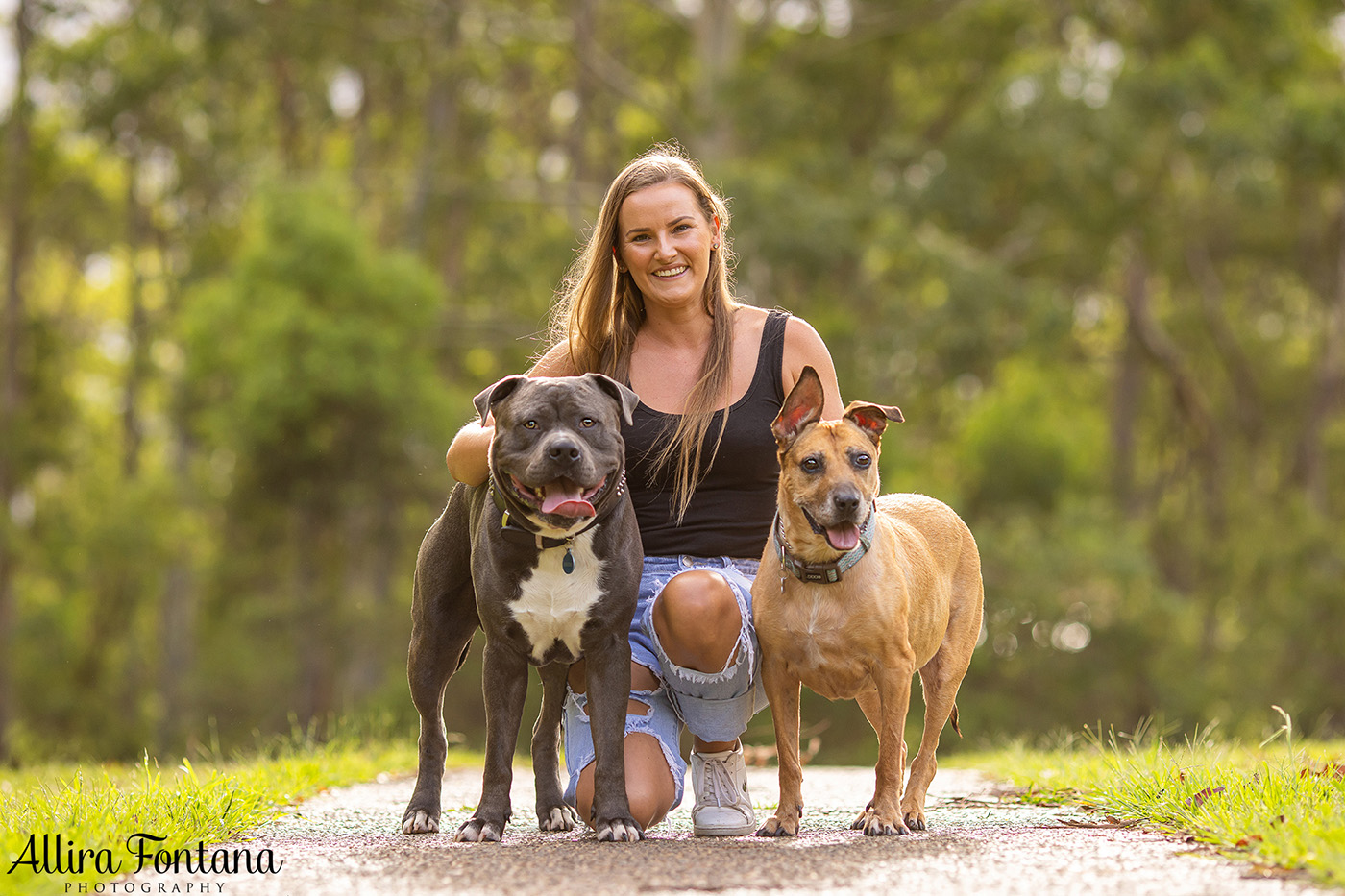 Diesel and Sacha's photo session at Castle Hill Heritage Park 