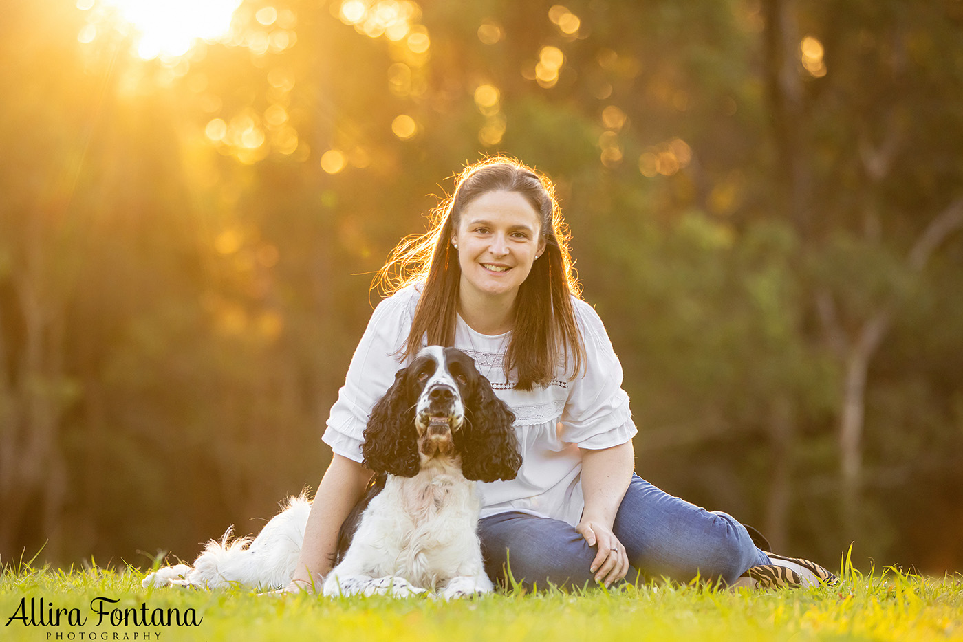 Amy and Jemma's photo session at Fagan Park 