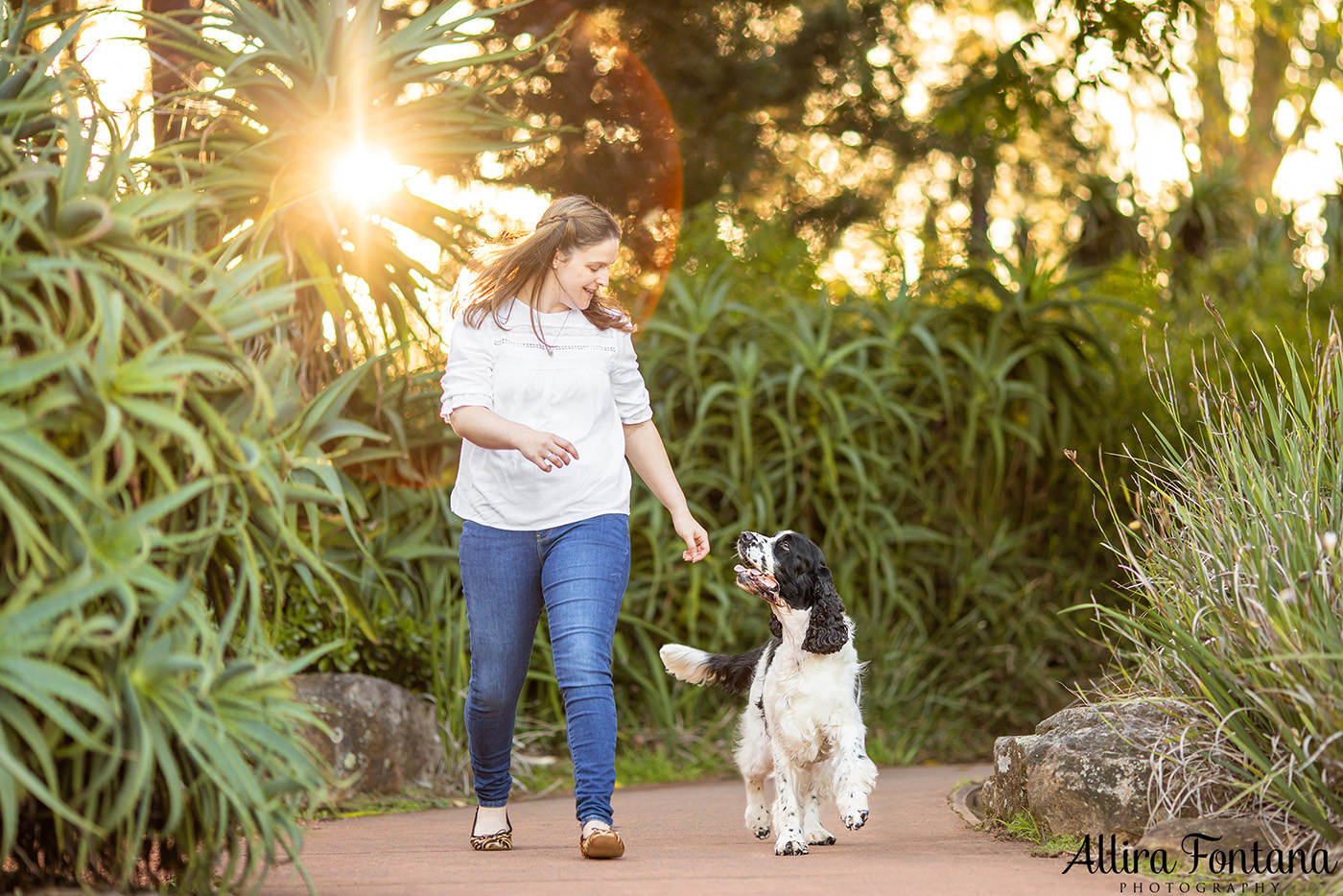 Amy and Jemma's photo session at Fagan Park 