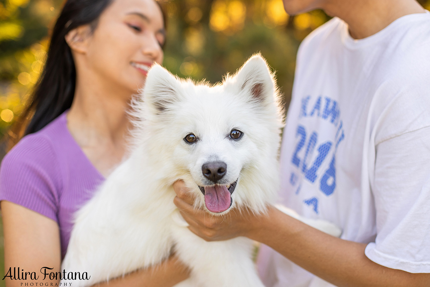 Mochi's photo session at Fagan Park 