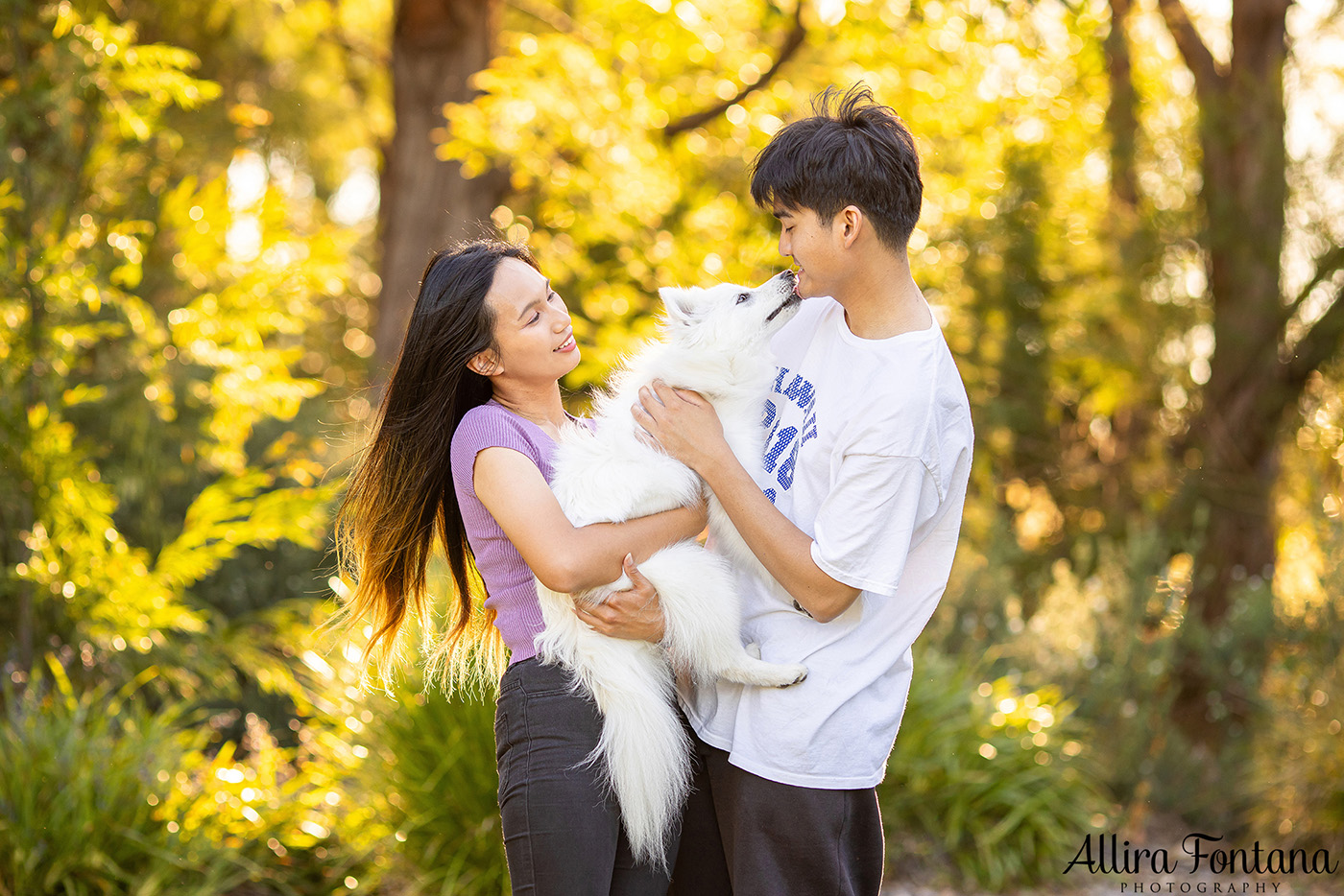 Mochi's photo session at Fagan Park 