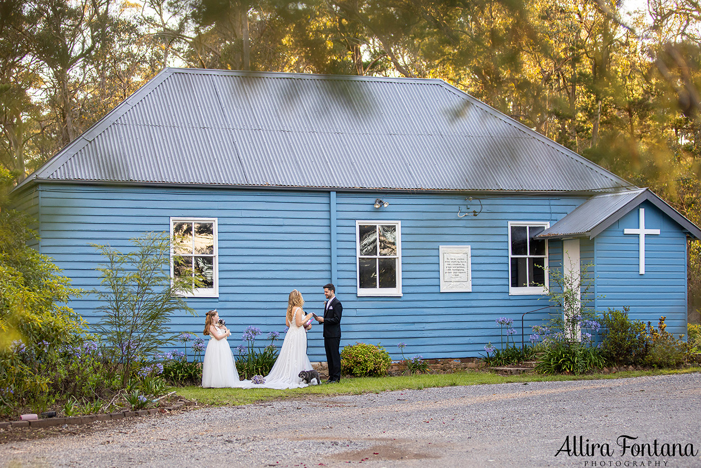 Erin's wedding photo session in Colo Vale 