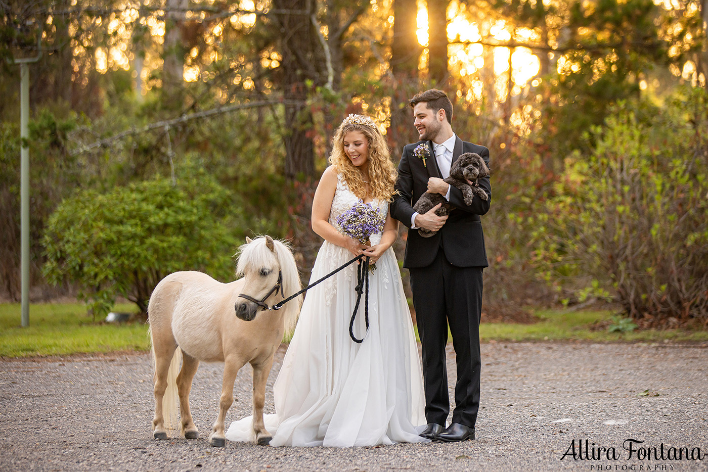 Erin's wedding photo session in Colo Vale 