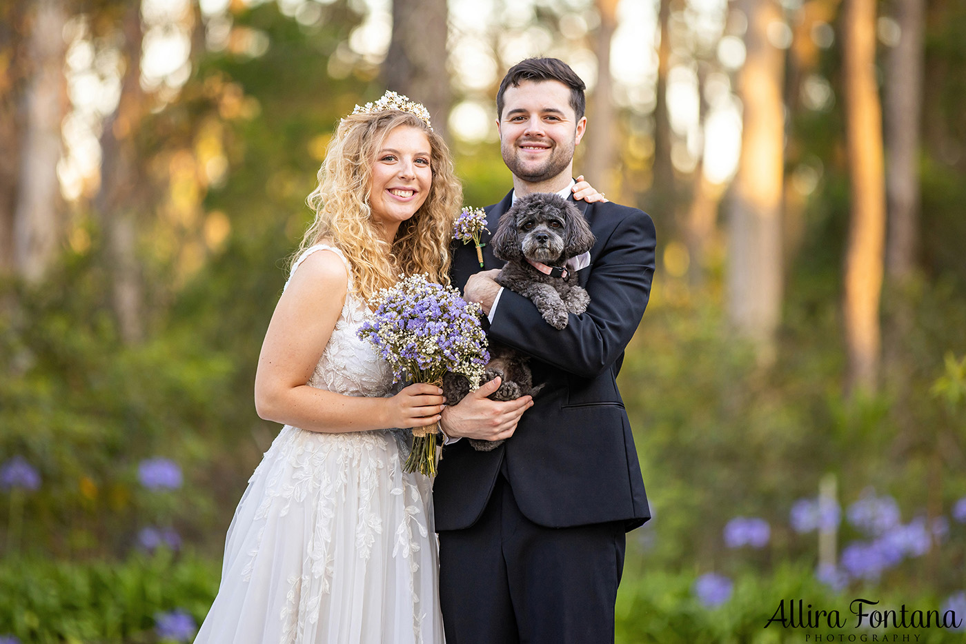 Erin's wedding photo session in Colo Vale 