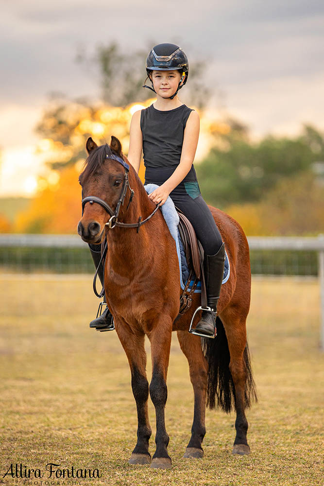 Adrianna and Blinky's photo session at home 