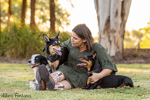 Sonic, Blondie and Sandy's photo session from Macquarie Park