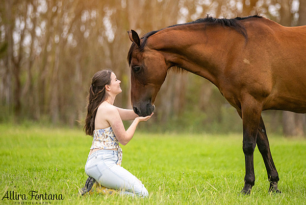 Remembering Hoss - photo session at home
