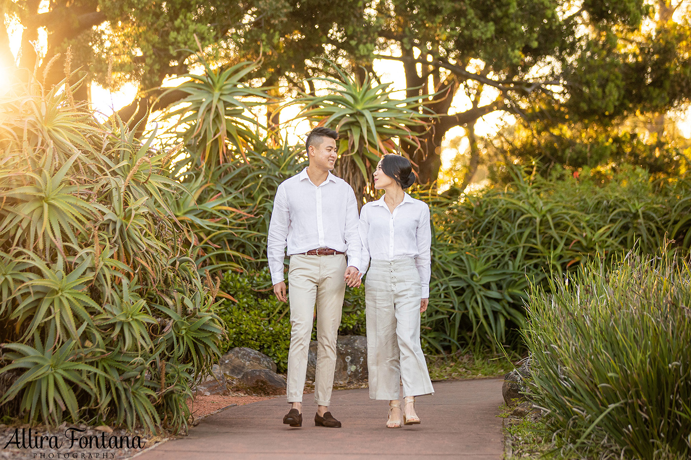 The Liang family photo session at Fagan Park