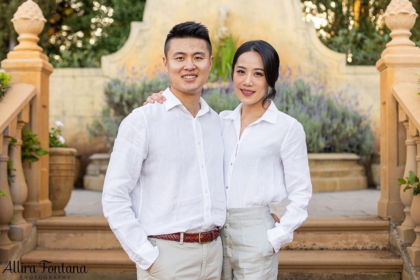 The Liang family photo session at Fagan Park