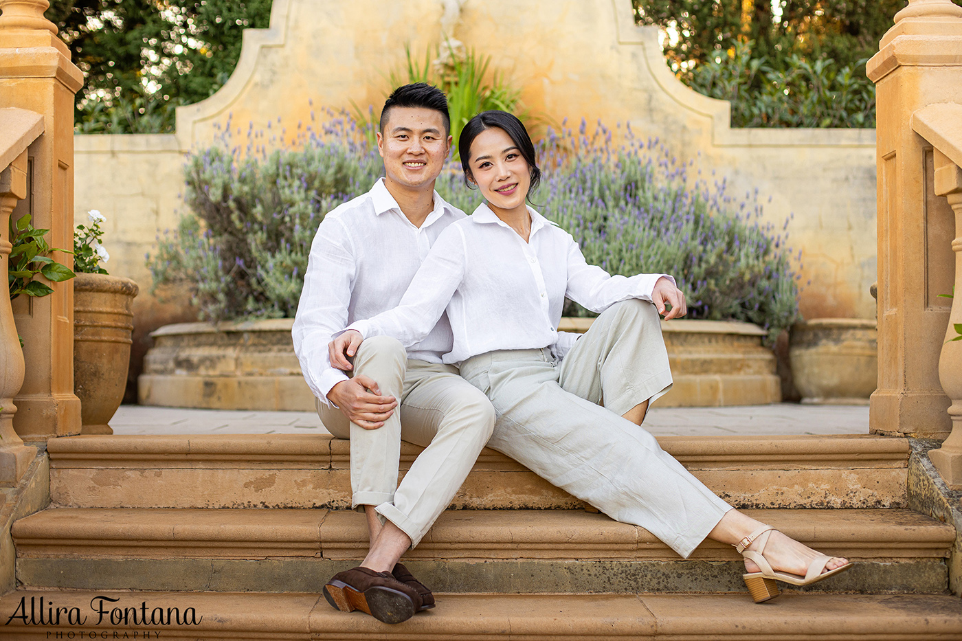 The Liang family photo session at Fagan Park
