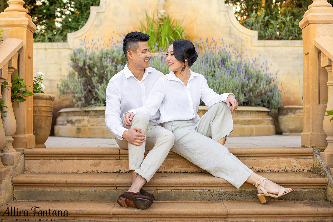 The Liang family photo session at Fagan Park