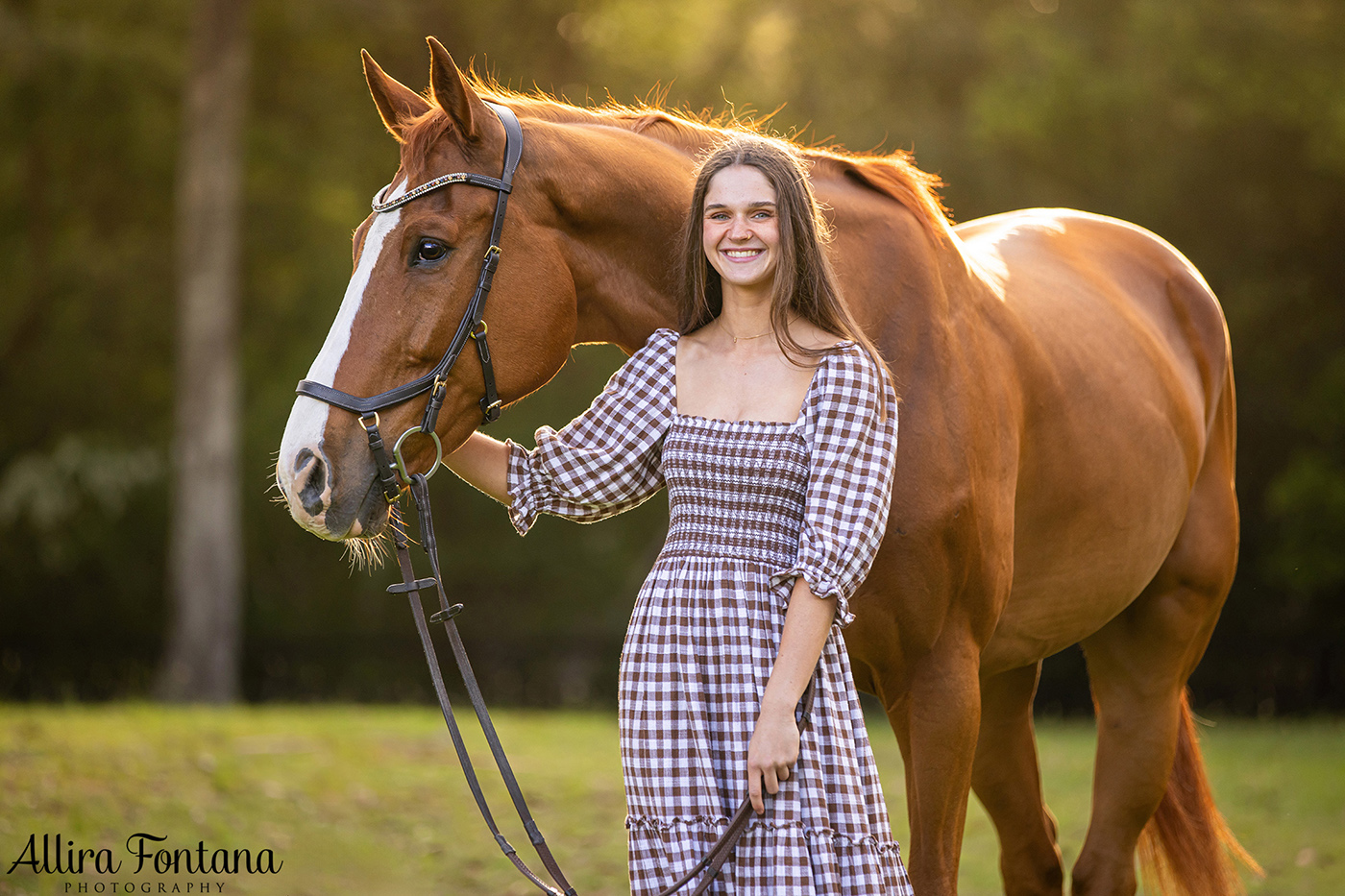 Sophie and McLain's photo session on location