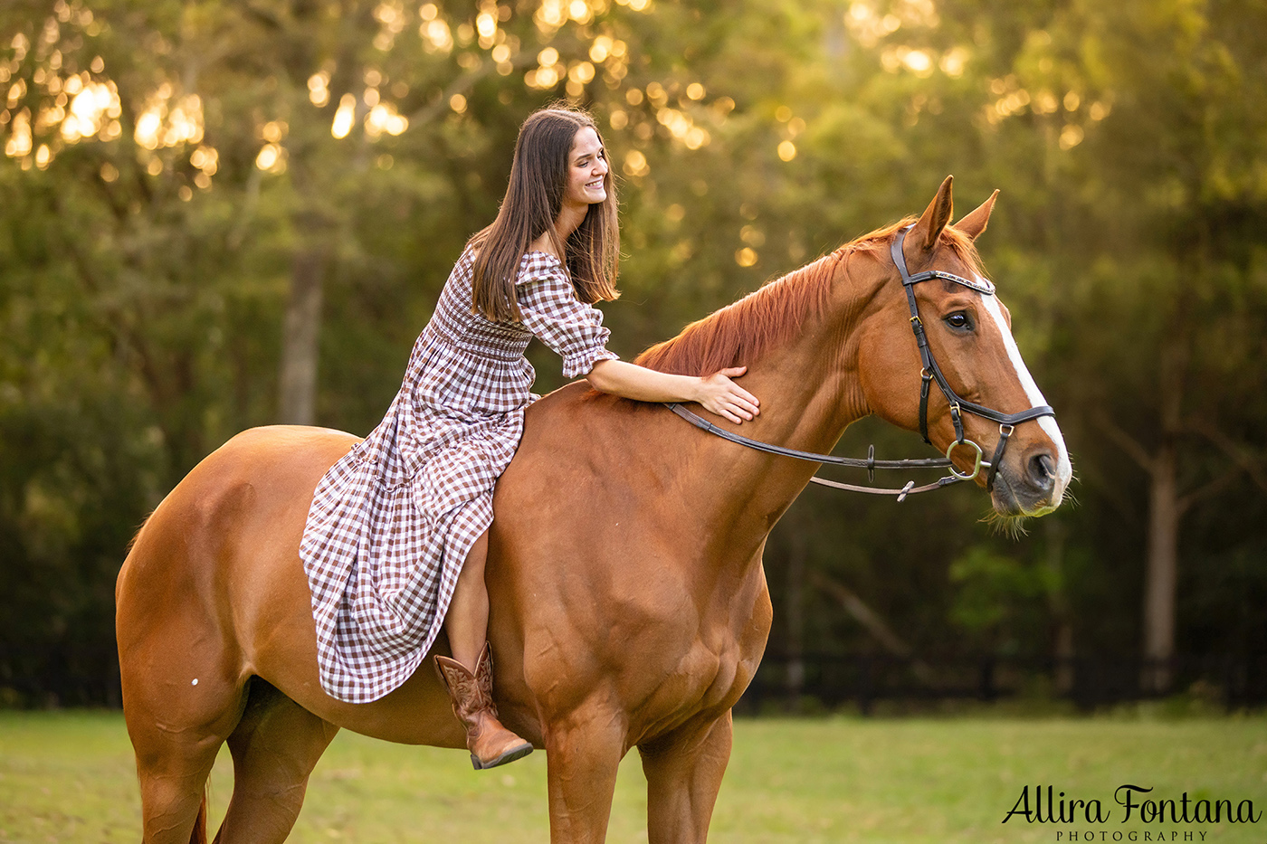 Sophie and McLain's photo session on location