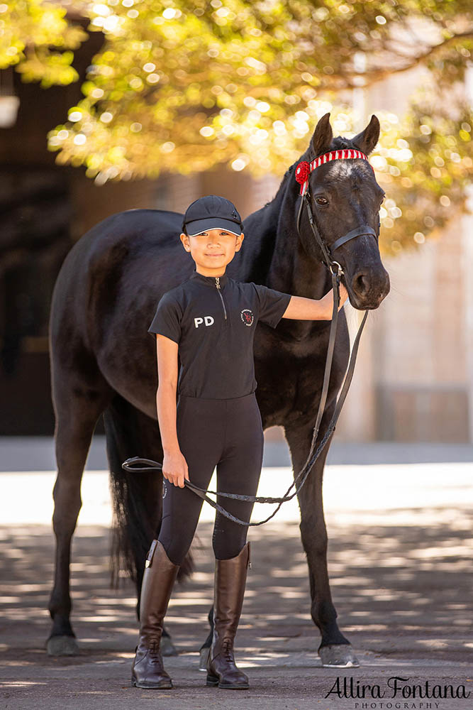Pippa, Minnie and Georgie's photo session at Centennial Parklands Equestrian Centre
