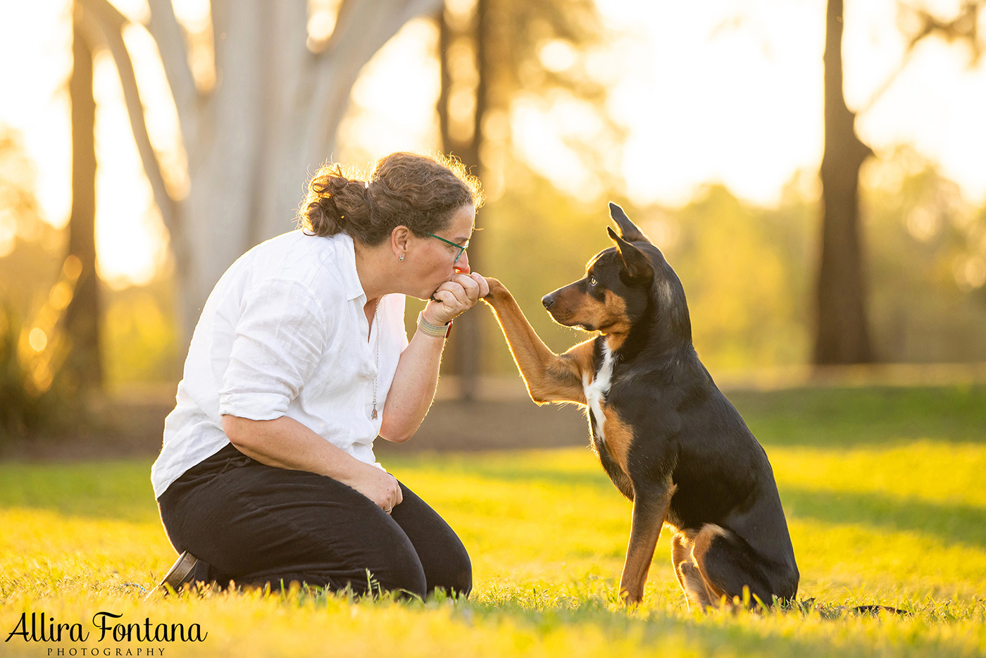 Janina, Ruby and Alfie's photo session at Macquarie Park