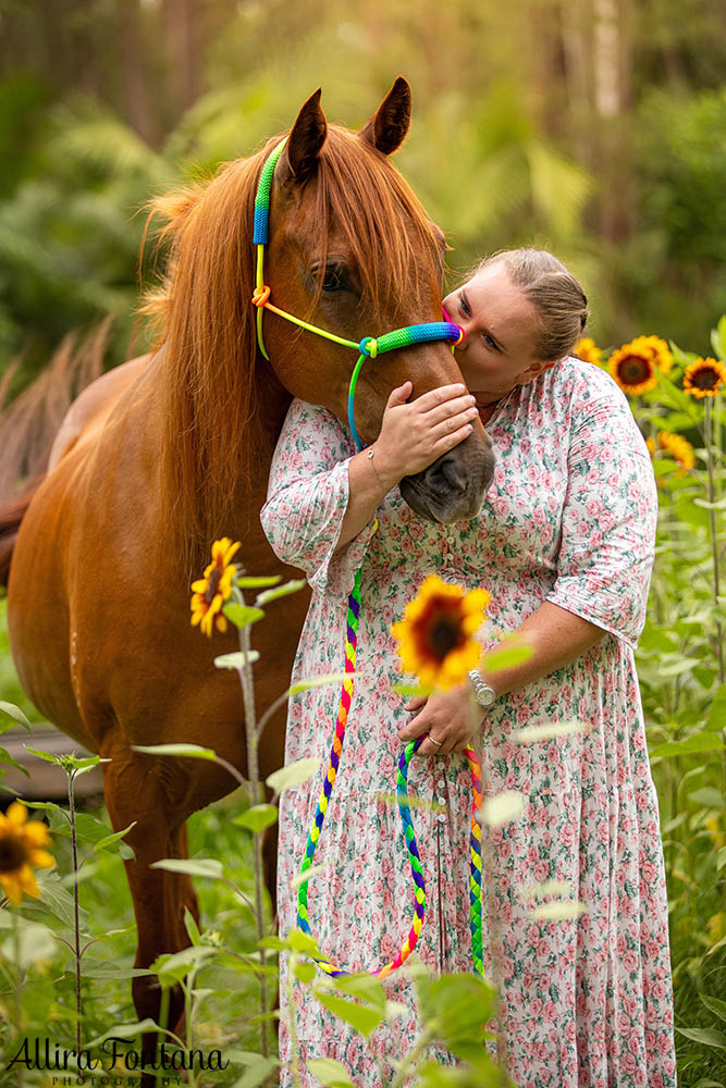 The Alsop family's sunflower photo session
