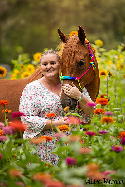 The Alsop family's sunflower photo session