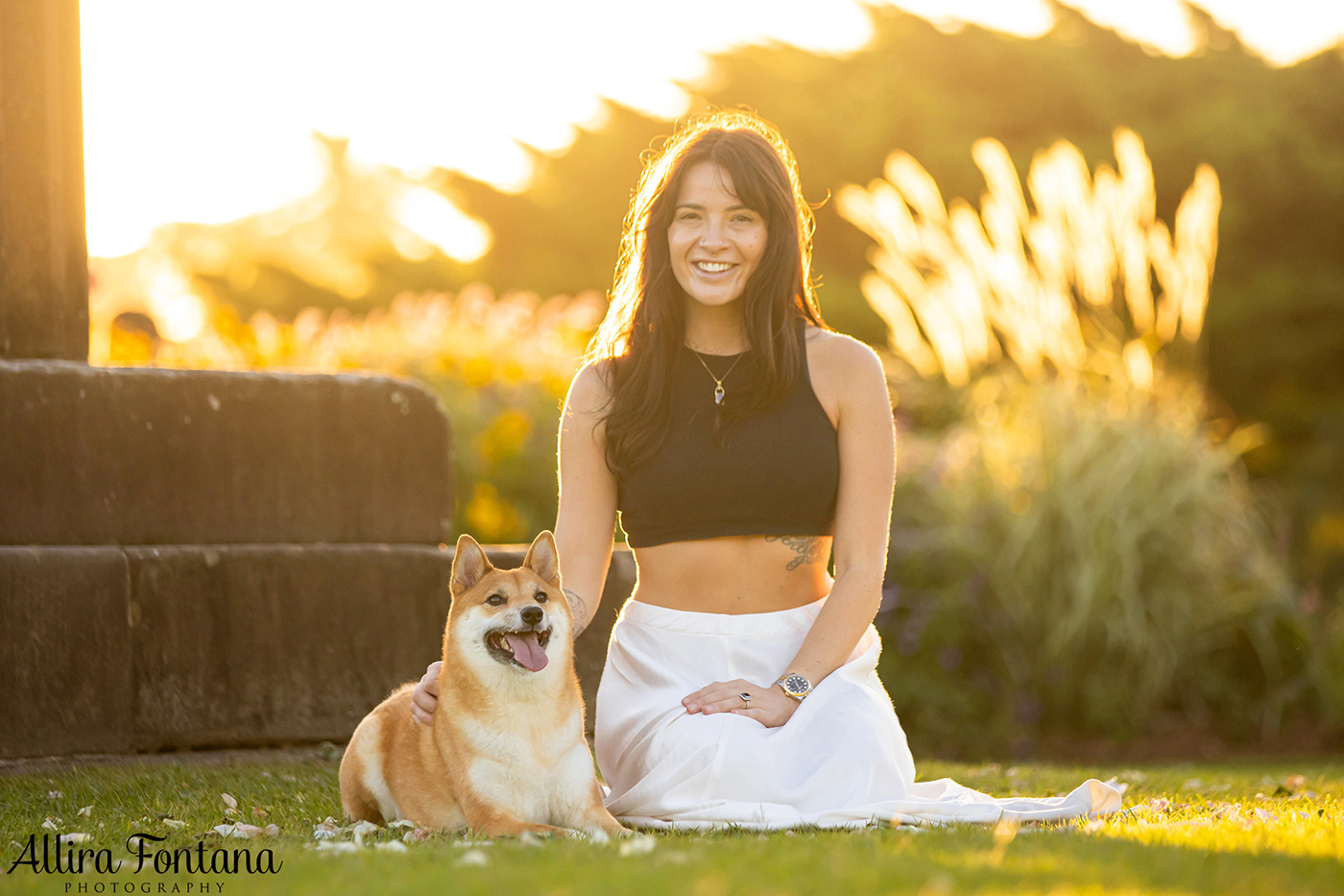 Peach's photo session at Centennial Park