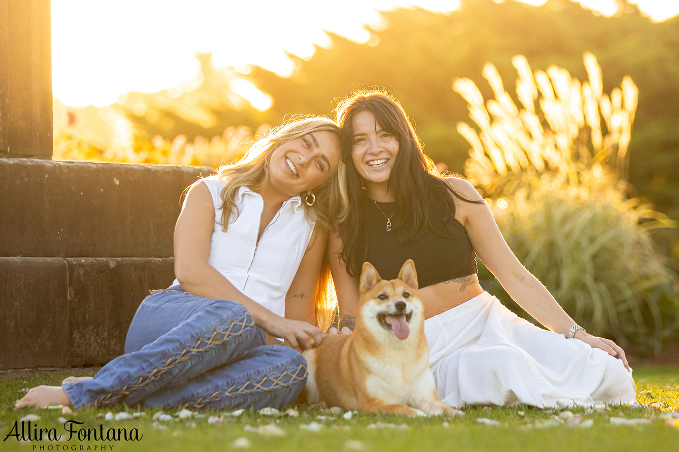 Peach's photo session at Centennial Park