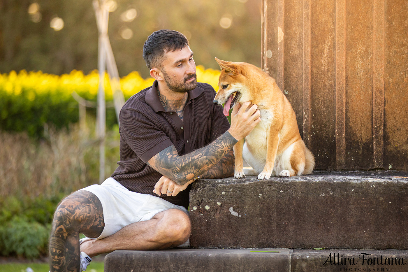 Peach's photo session at Centennial Park